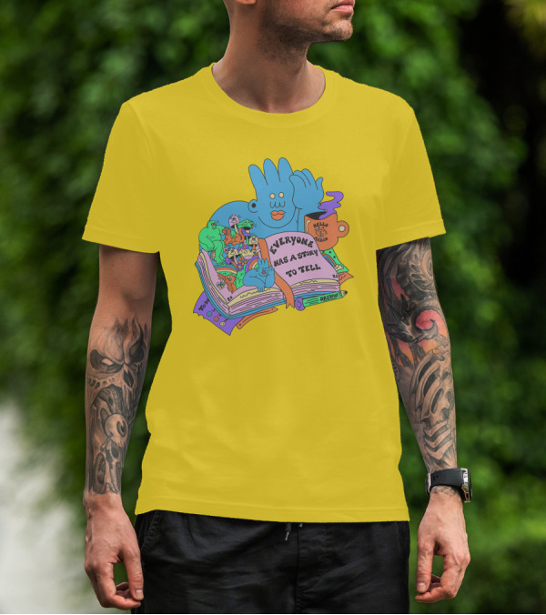 Everyone Has A Story To Tell Hellomerch Dreyfus T-Shirt