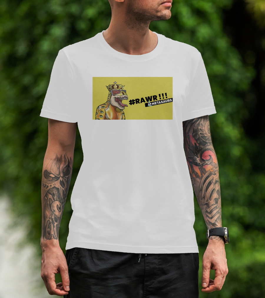 RAWR Metasaurs By Dr Dmt Metasaurs Merch T-Shirt
