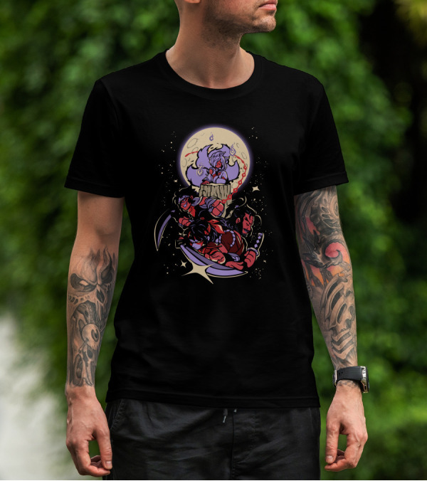 The Yetee Shop Brawlhalla Moonlit Legends Characters Under Full Moon T-Shirt
