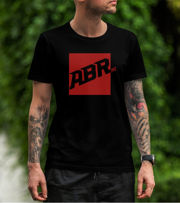 Abrinc Shop Red And Black ABR Inc Alex Bowman Racing T-Shirt