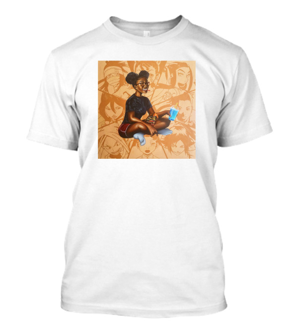 Huey Dynamite Screen Time Fine Be Greedier Anime Character Juice Chips T-Shirt