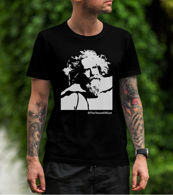 TheTweetOfGod Iconic God Face T-Shirt