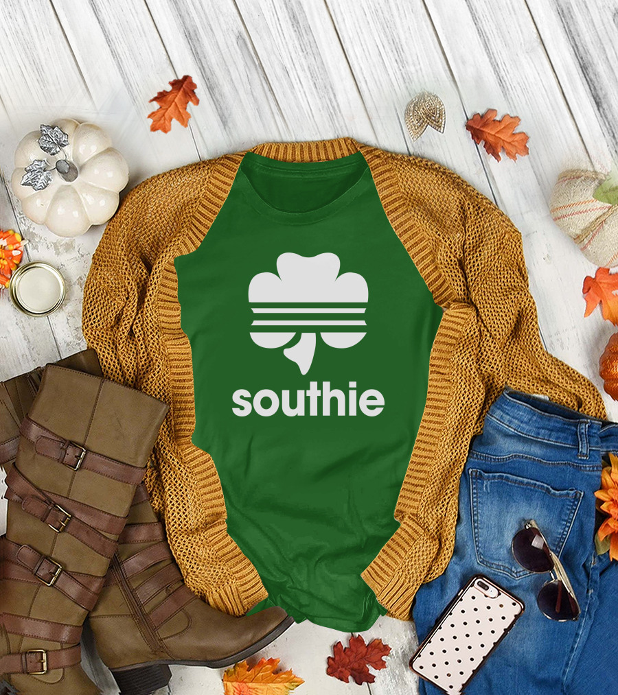 Southie Melissa Choe Celtics Shamrock T-Shirt