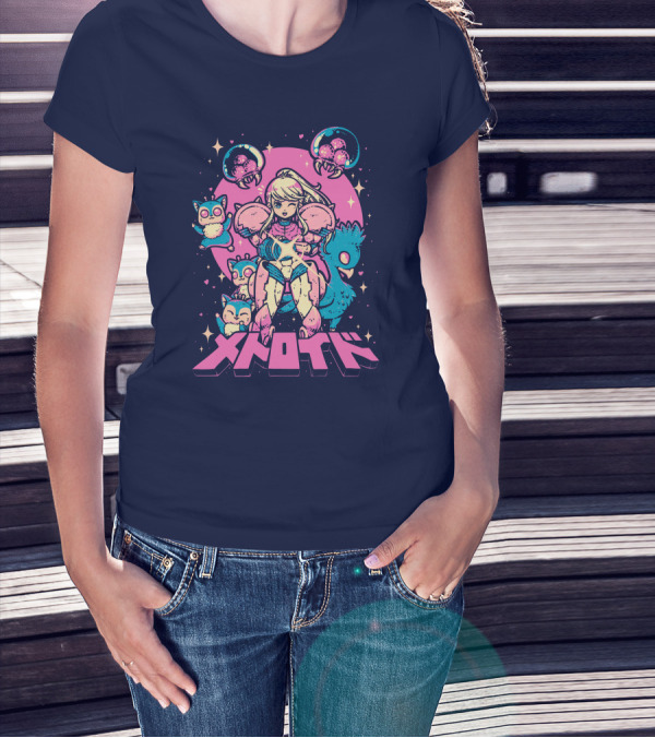 Metroid Yetee Store Save The Animals Pixel T-Shirt