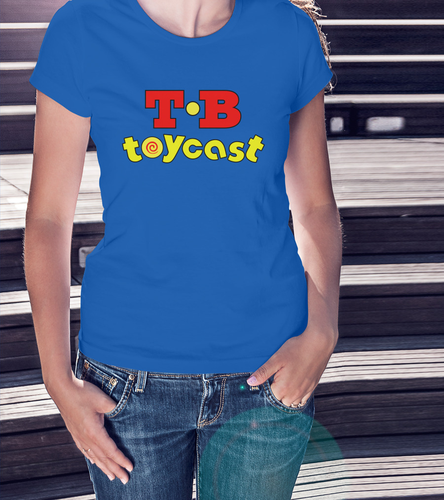 T.B Toycast Vibrant Logo Design From What A Maneuver Shop T-Shirt