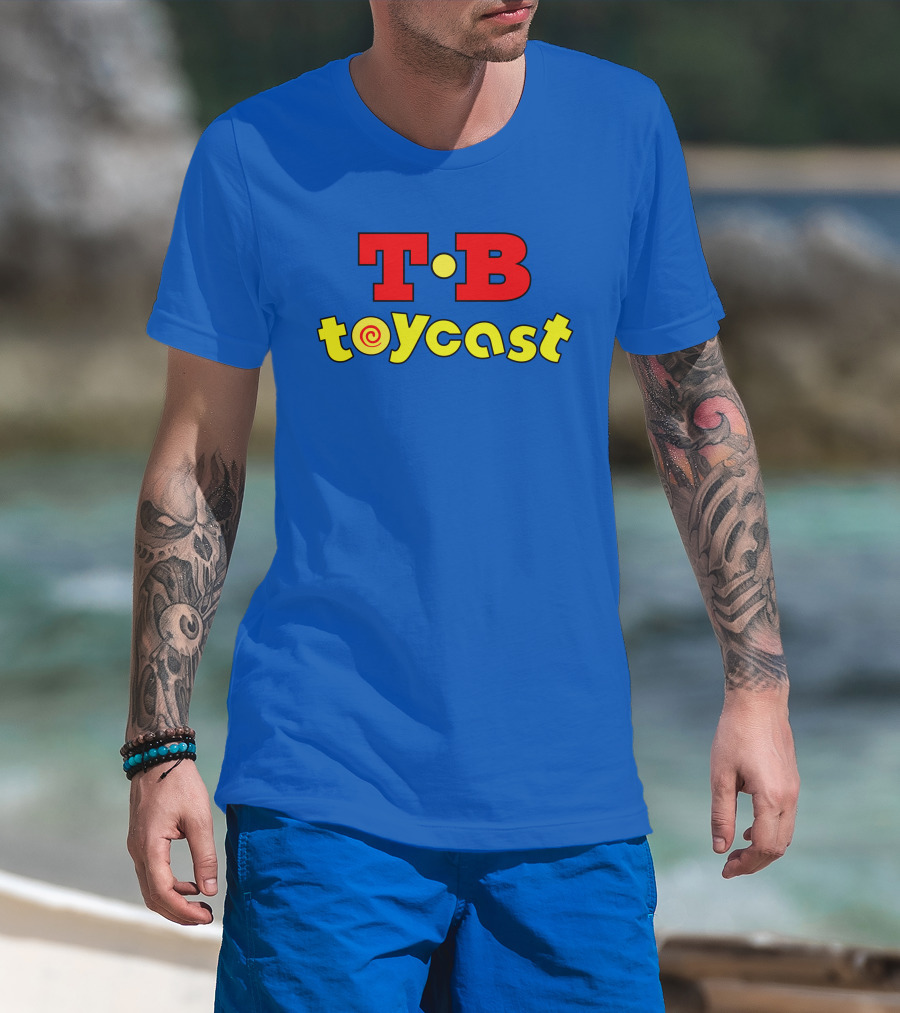 T.B Toycast Vibrant Logo Design From What A Maneuver Shop T-Shirt