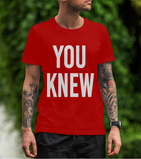 Madison Shanley You Knew Kp Kaylamarie Red T-Shirt