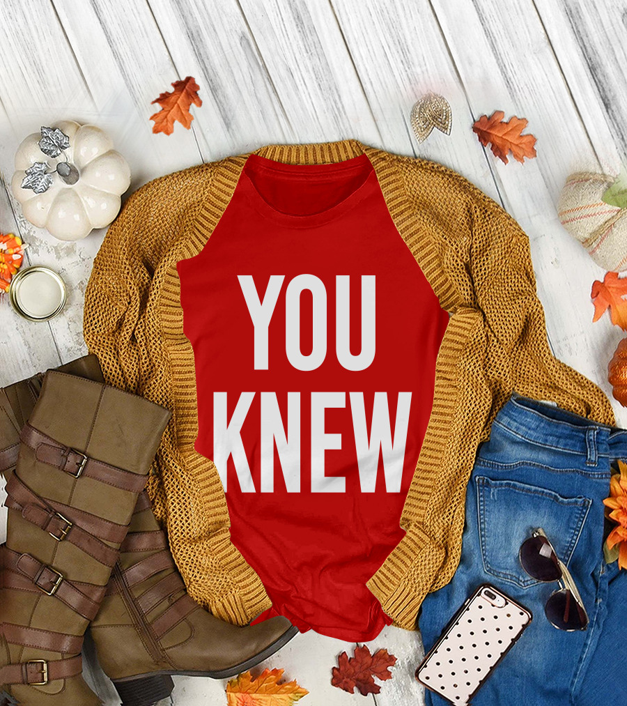 Madison Shanley You Knew Kp Kaylamarie Red T-Shirt