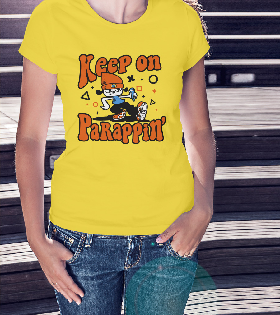 Keep On Parappin' PaRappa The Rapper T-Shirt