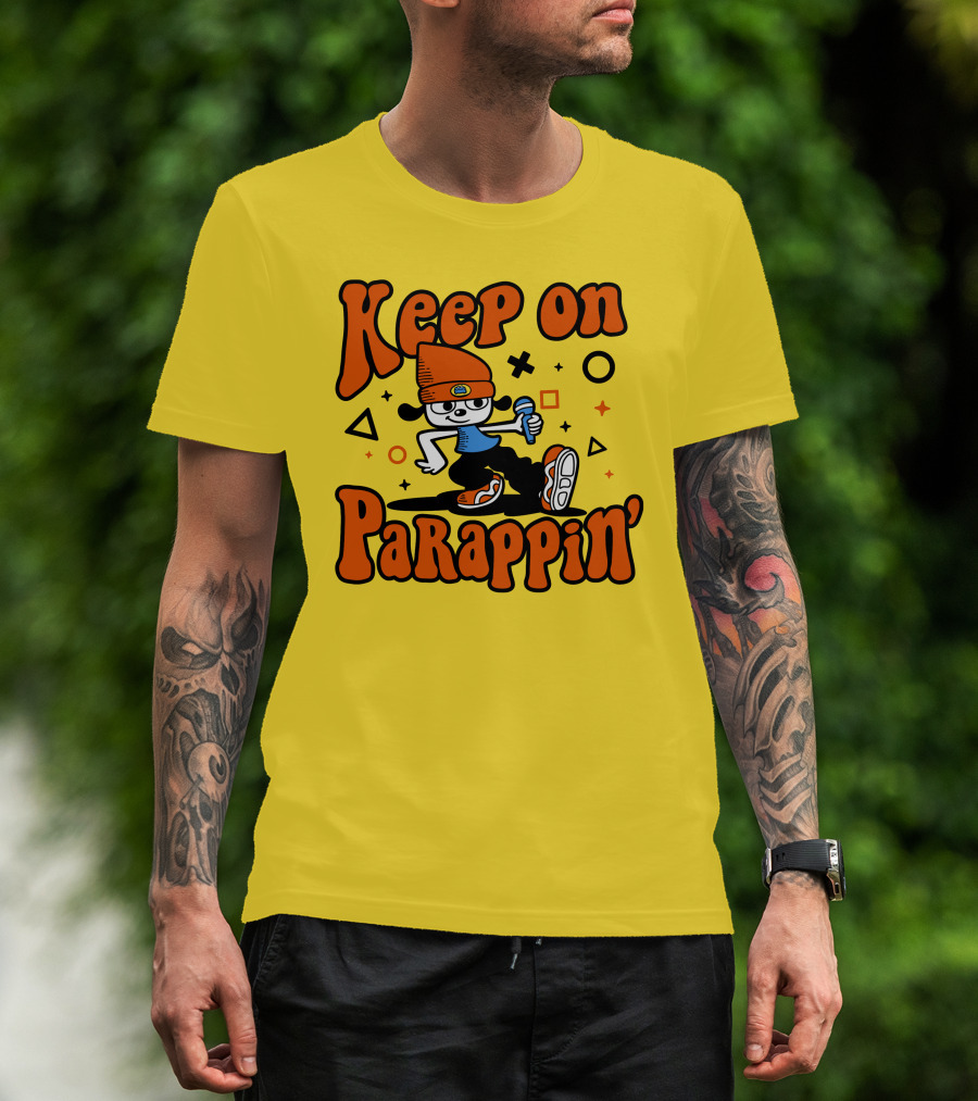 Keep On Parappin' PaRappa The Rapper T-Shirt