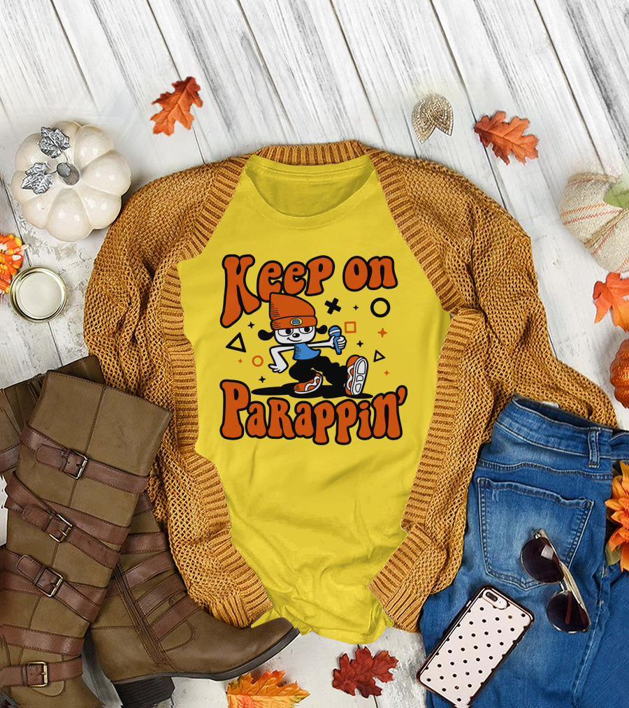 Keep On Parappin' PaRappa the Rapper T-Shirt