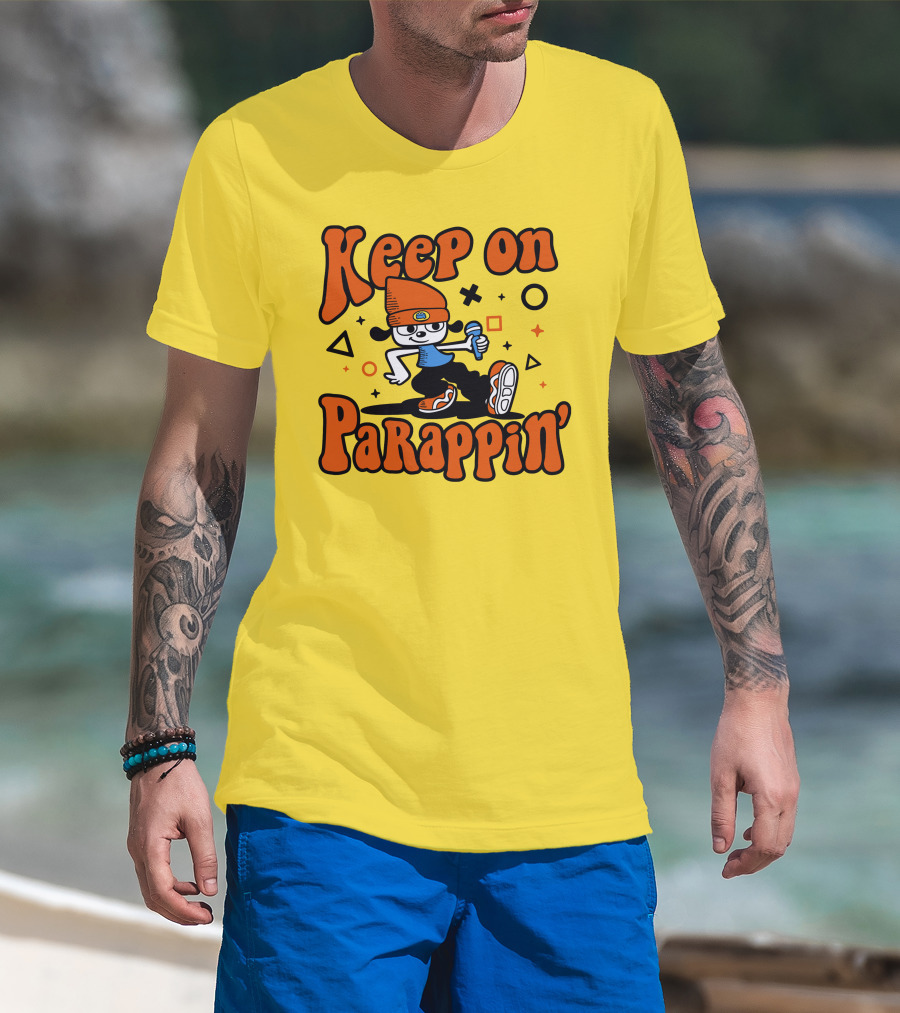 Keep On Parappin' PaRappa The Rapper T-Shirt