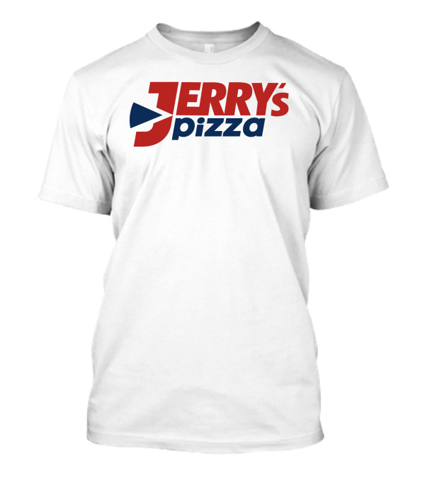 Eric D Jerrys Pizza Logo Design Jerrys Pizza T-Shirt