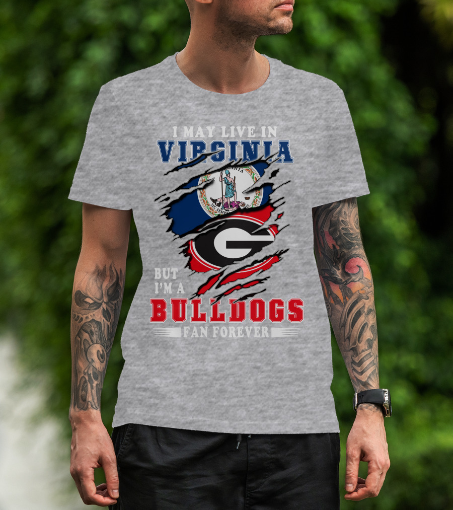 Virginia Living Bulldogs Fan Forever T-Shirt