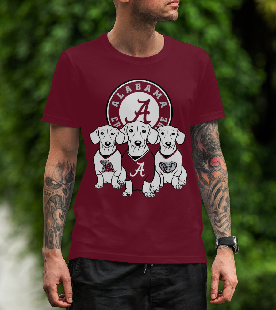 Alabama Crimson Tide Dogs T-Shirt