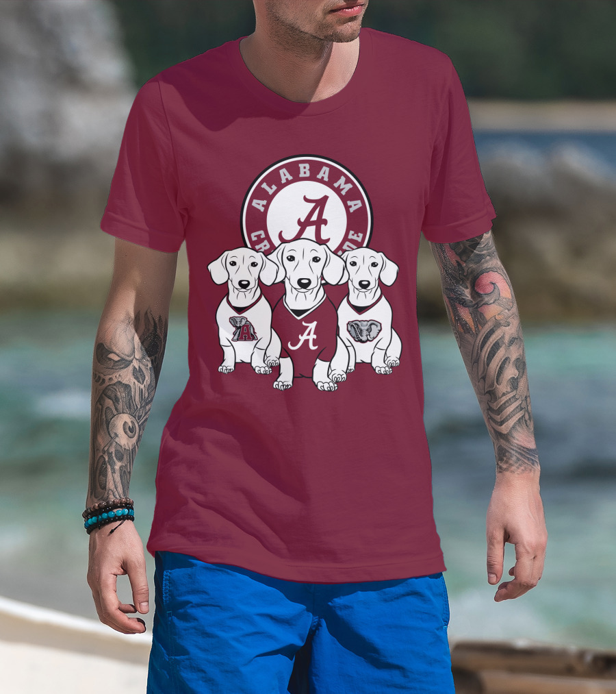 Alabama Crimson Tide Dogs T-Shirt