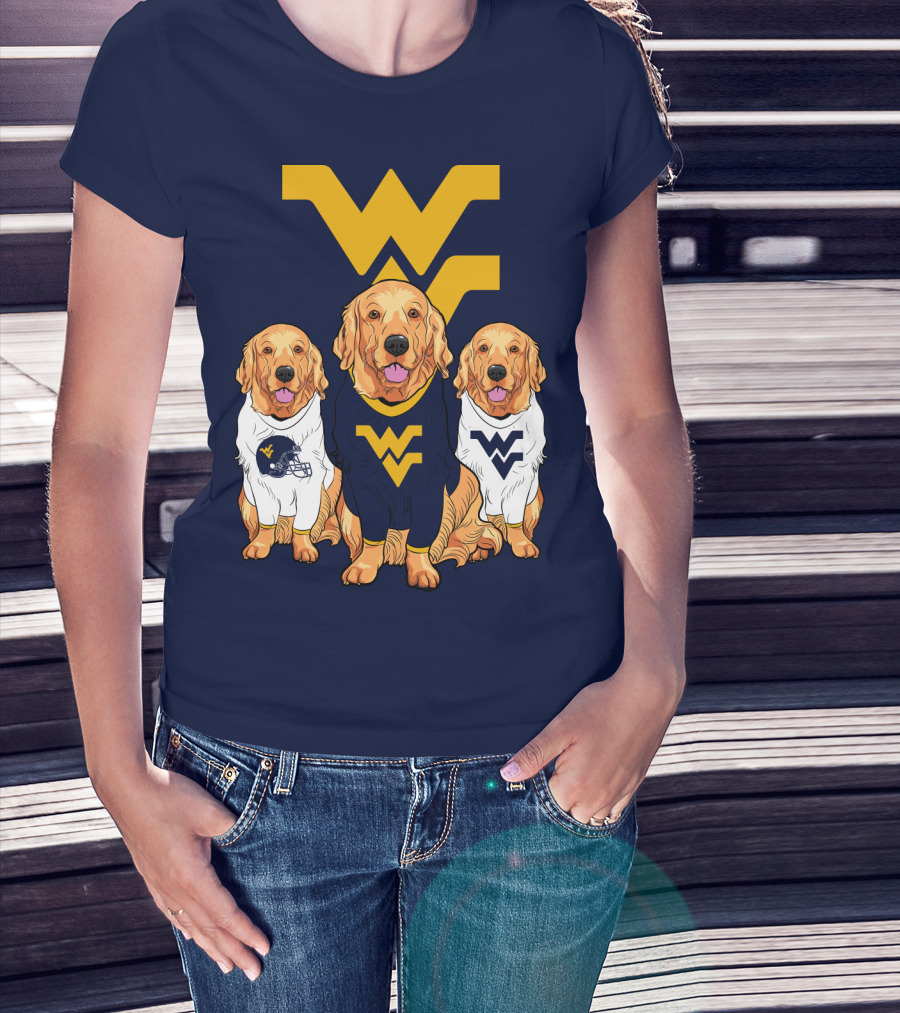 Wv Golden Retrievers In Team Gear T-Shirt