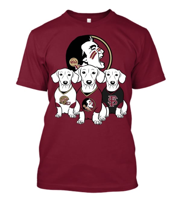 Florida State Seminoles Dogs T-Shirt