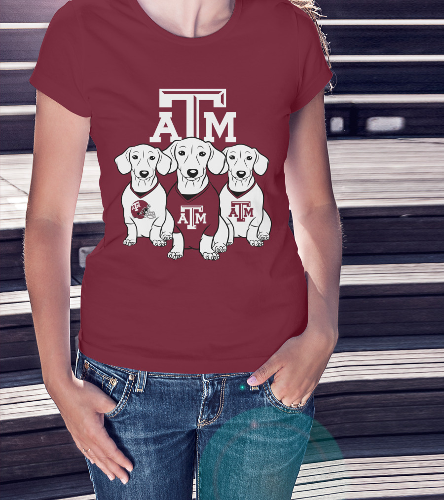 Texas A&M Dog Trio T-Shirt