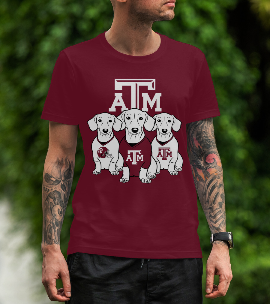 Texas A&M Dog Trio T-Shirt