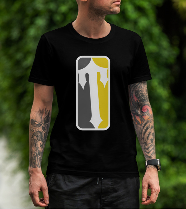 Trapstar X Central Cee 23 Sold Out T Logo Monochrome Yellow T-Shirt
