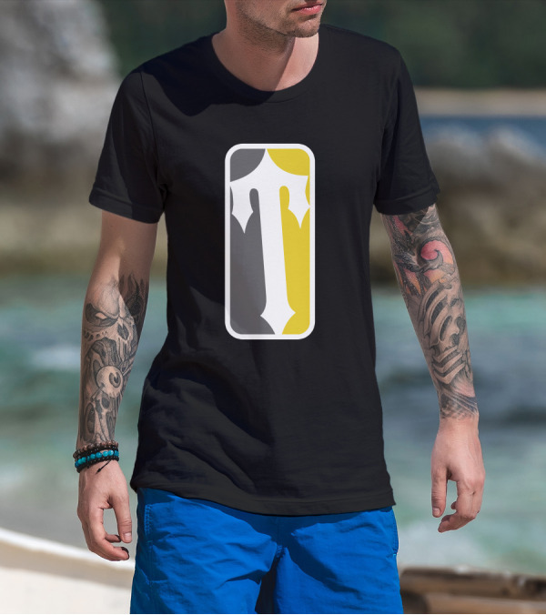Trapstar X Central Cee 23 Sold Out T Logo Monochrome Yellow T-Shirt