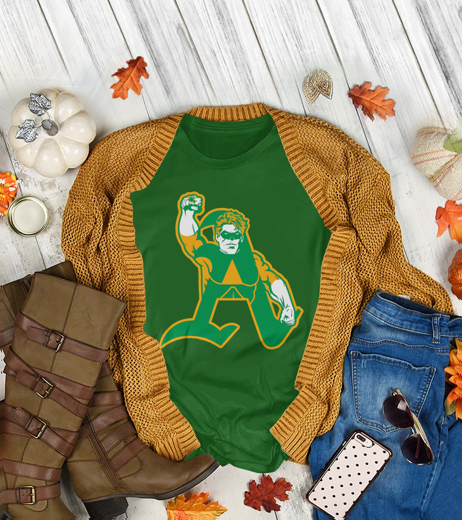 Oakland Athletics Green Lantern MLB Crossover T-Shirt