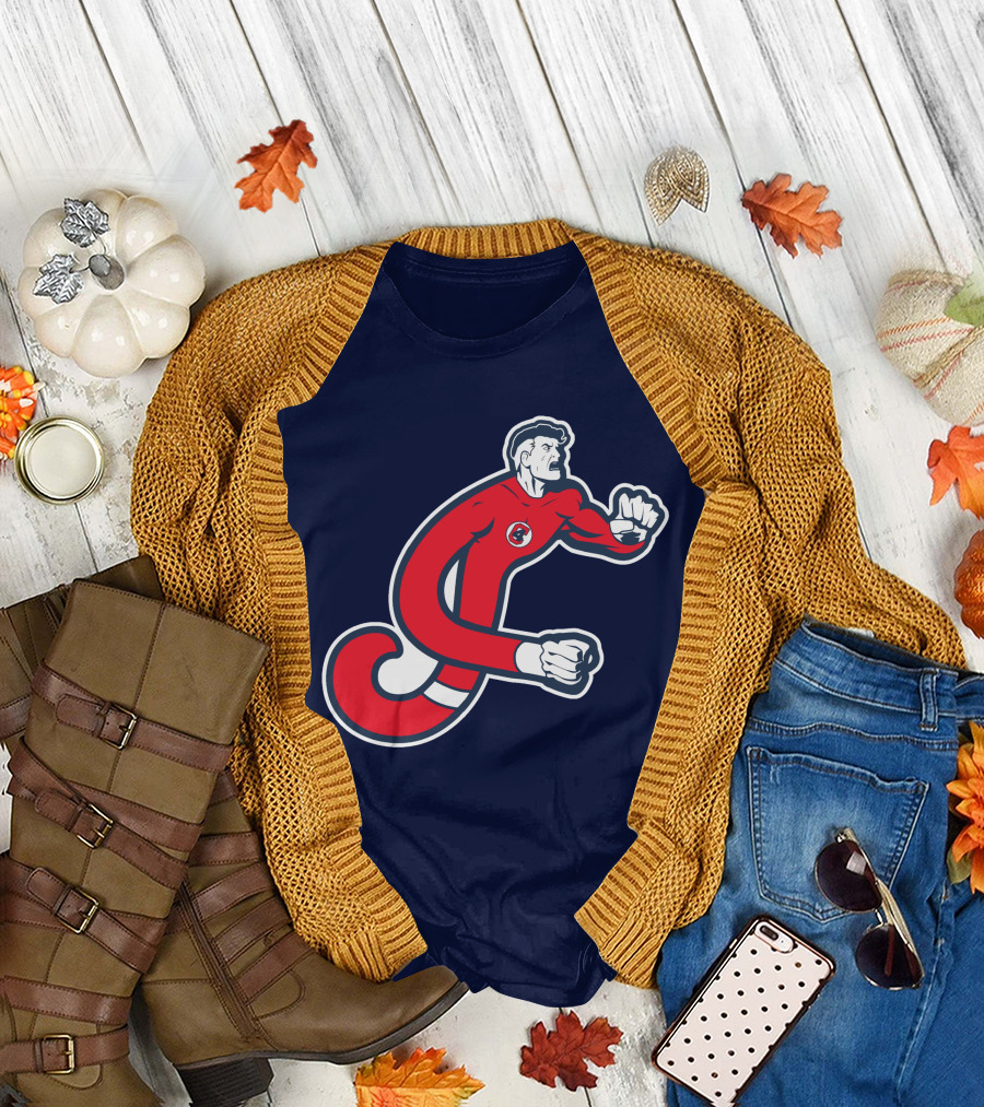 Cleveland Mr. Fantastics MLB Stretching Superhero T-Shirt