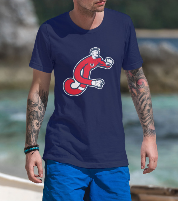 Cleveland Mr. Fantastics MLB Stretching Superhero T-Shirt