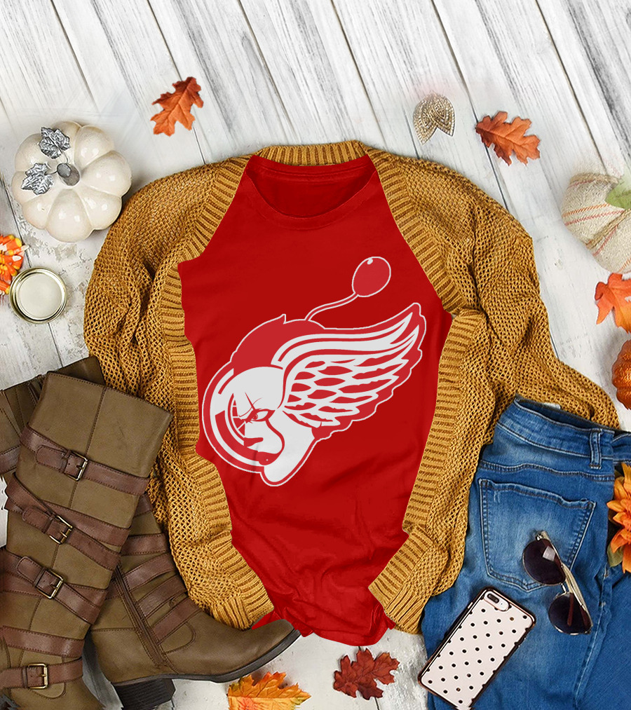 Detroit Red Wings Pennywise NHL Crossover T-Shirt