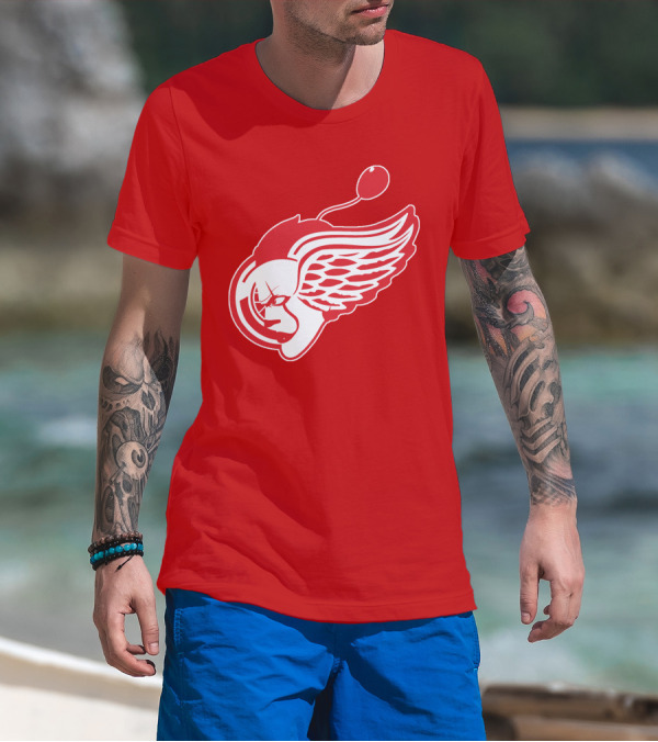 Detroit Red Wings Pennywise NHL Crossover T-Shirt