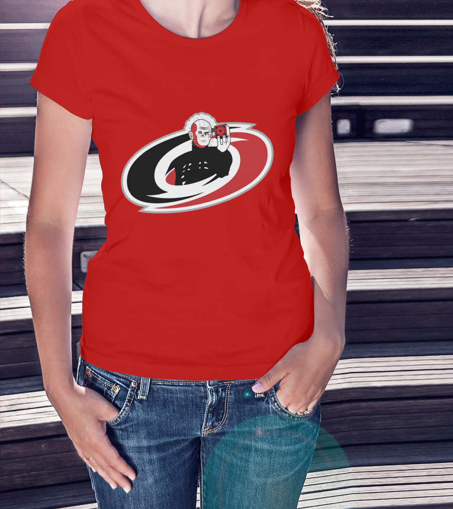 Carolina Hellraisers NHL Horror-Themed Hockey T-Shirt