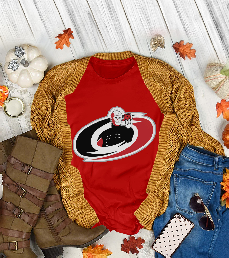 Carolina Hellraisers NHL Horror-Themed Hockey T-Shirt