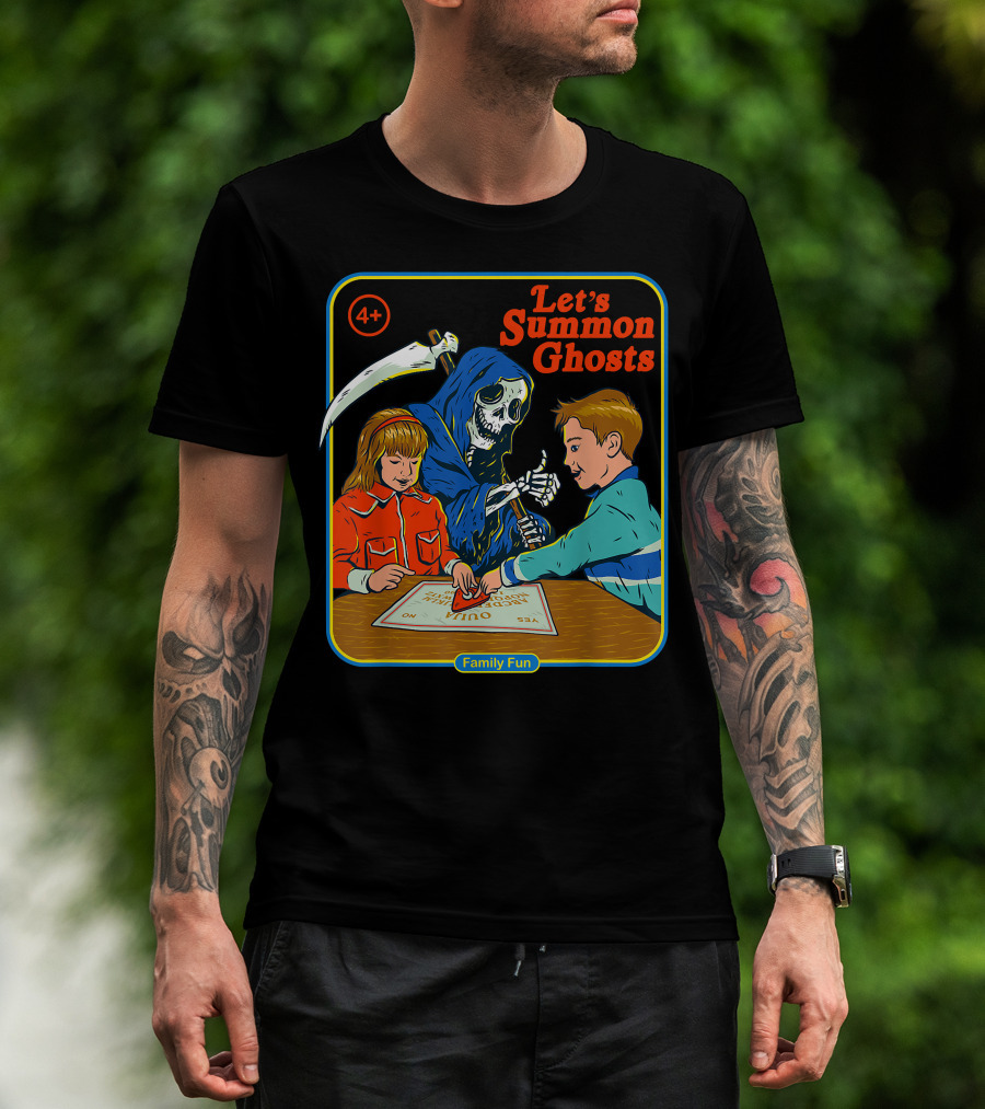 Let's Summon Ghosts Family Fun 4+ T-Shirt