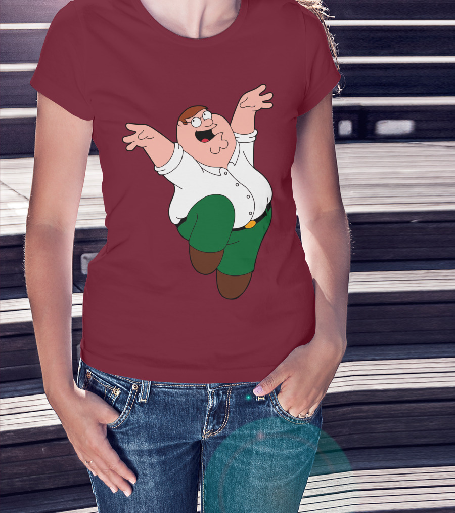 Peter Griffin Jumping Pose Family Guy T-Shirt