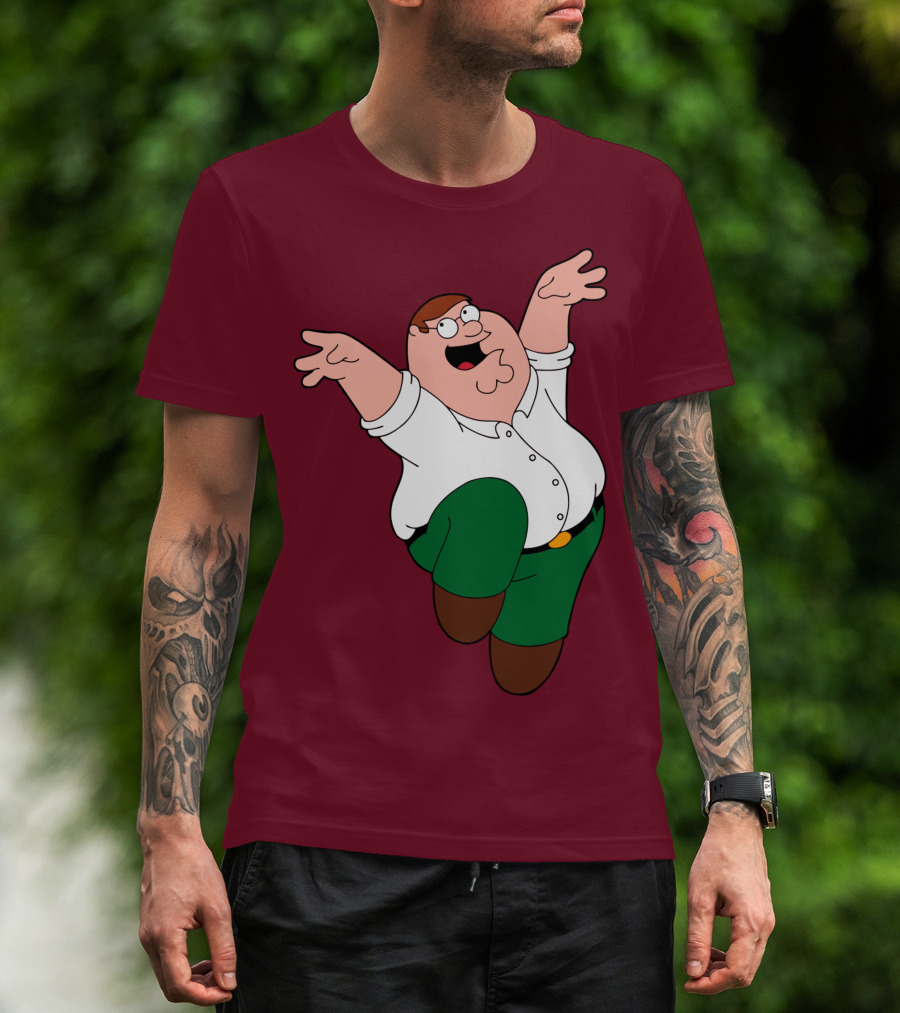 Peter Griffin Jumping Pose Family Guy T-Shirt