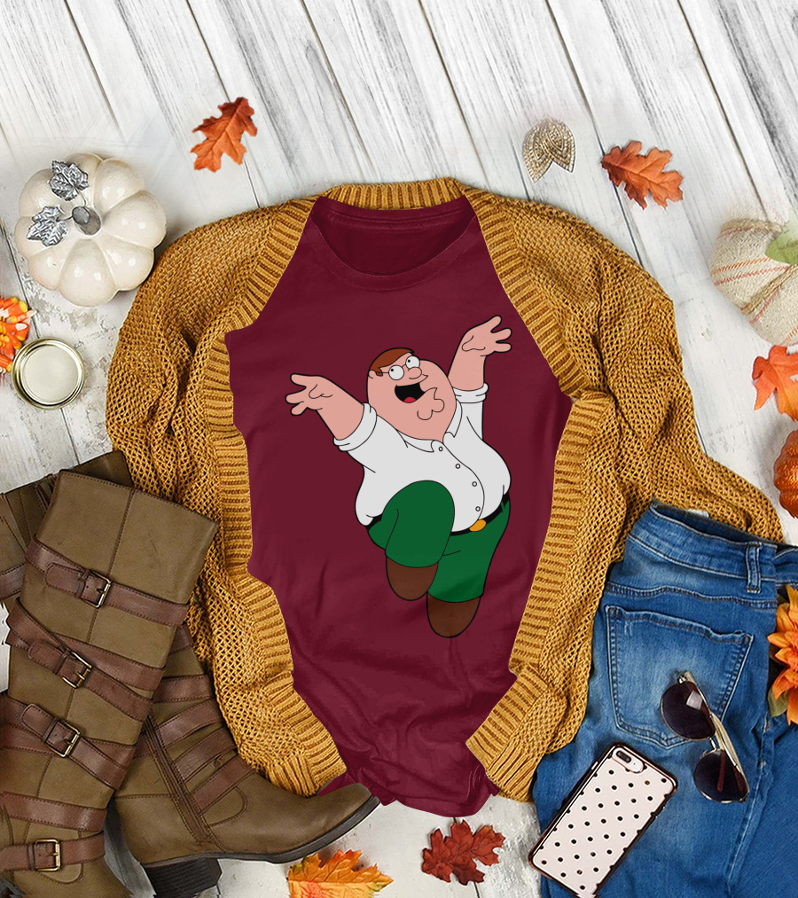Peter Griffin Jumping Pose Family Guy T-Shirt
