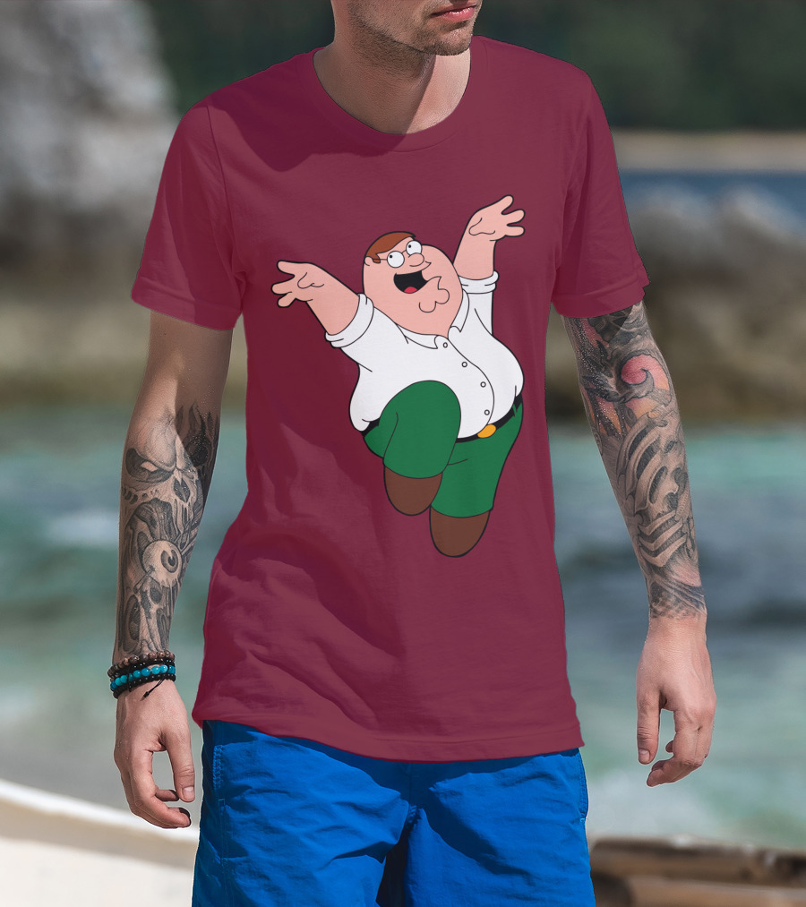 Peter Griffin Jumping Pose Family Guy T-Shirt