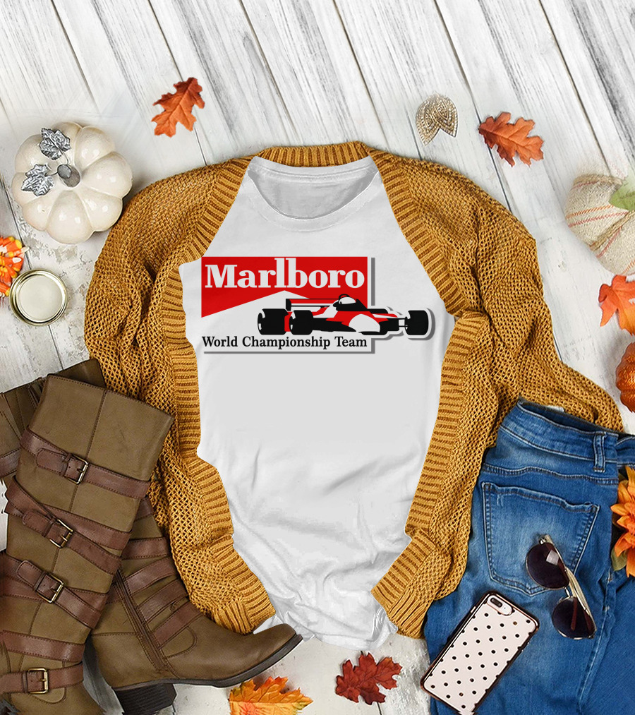 Marlboro World Championship Team F1 Racing Car T-Shirt