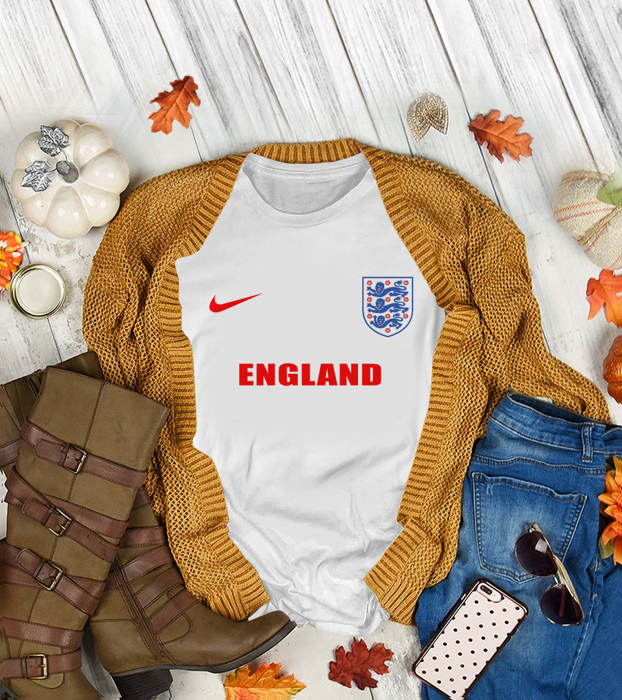 England Three Lions Crest T-Shirt
