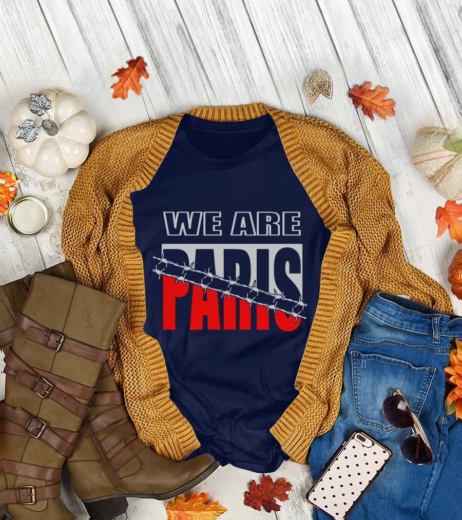 WE ARE PARIS Barbed Wire T-Shirt