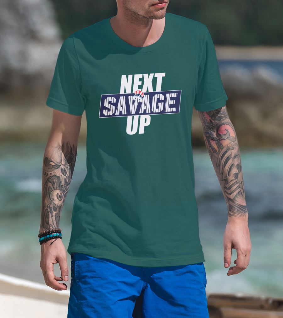 Next Savage Up Yankee Style Apparel Iconic T-Shirt