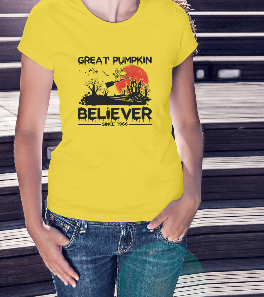 Great Pumpkin Believer Since 1966 Halloween T-Shirt