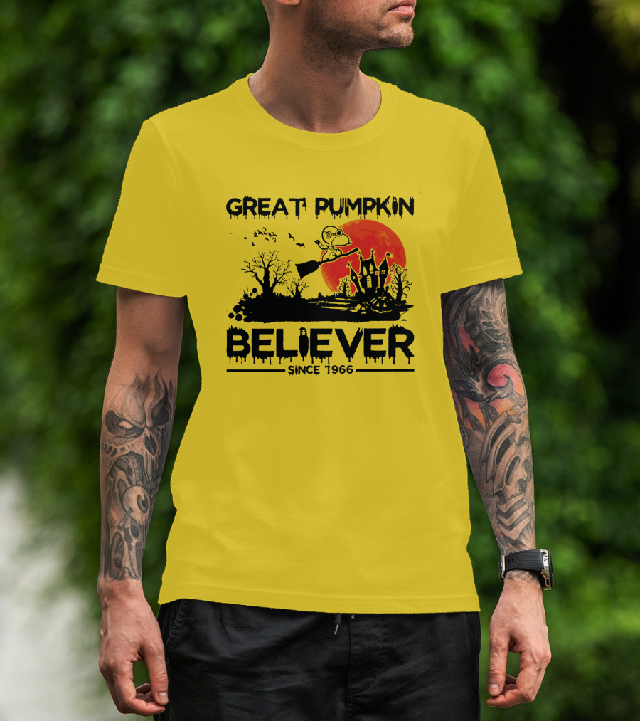 Great Pumpkin Believer Since 1966 Halloween T-Shirt