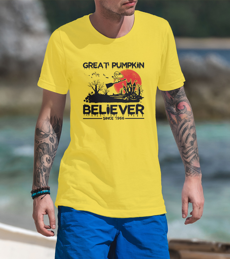 Great Pumpkin Believer Since 1966 Halloween T-Shirt