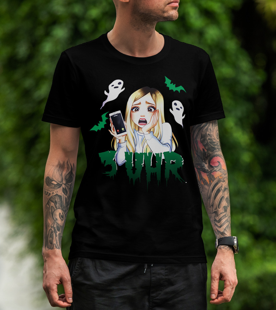 Rebekah Wing 3 Uhr Nachts Ghosts And Bats Phone Scare T-Shirt
