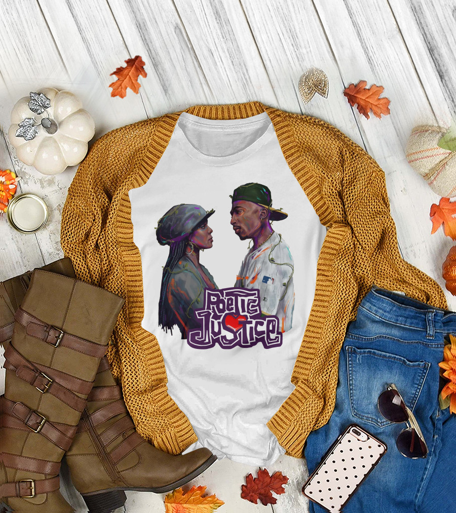 Poetic Justice Tupac MLB T-Shirt