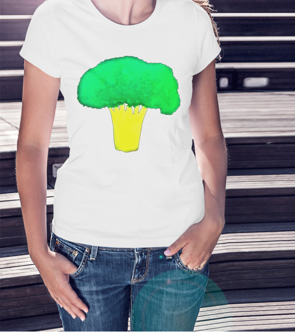 Josh Blue Broccoli Humor T-Shirt