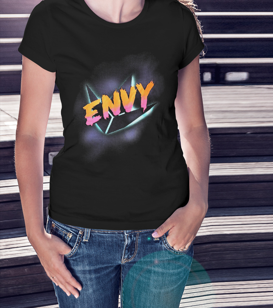 ENVY Neon Brushstroke T-Shirt