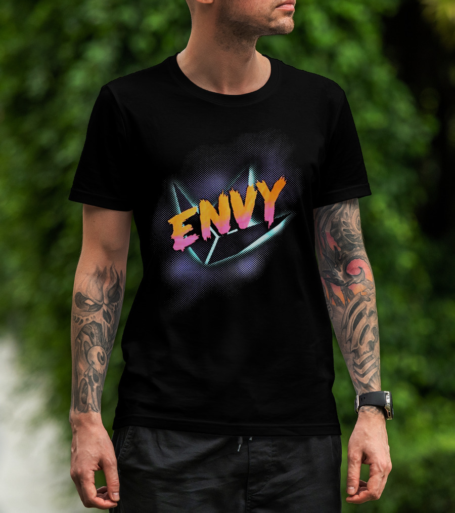 ENVY Neon Brushstroke T-Shirt